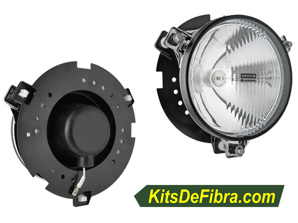 accesorios parrilla rampa porta faros rally