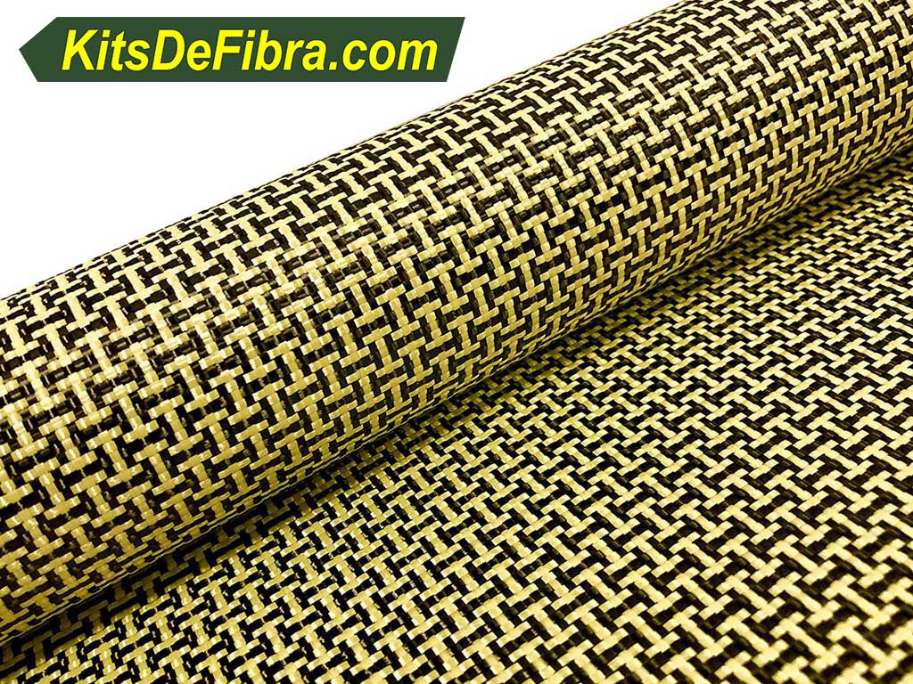 tejido carbono kevlar